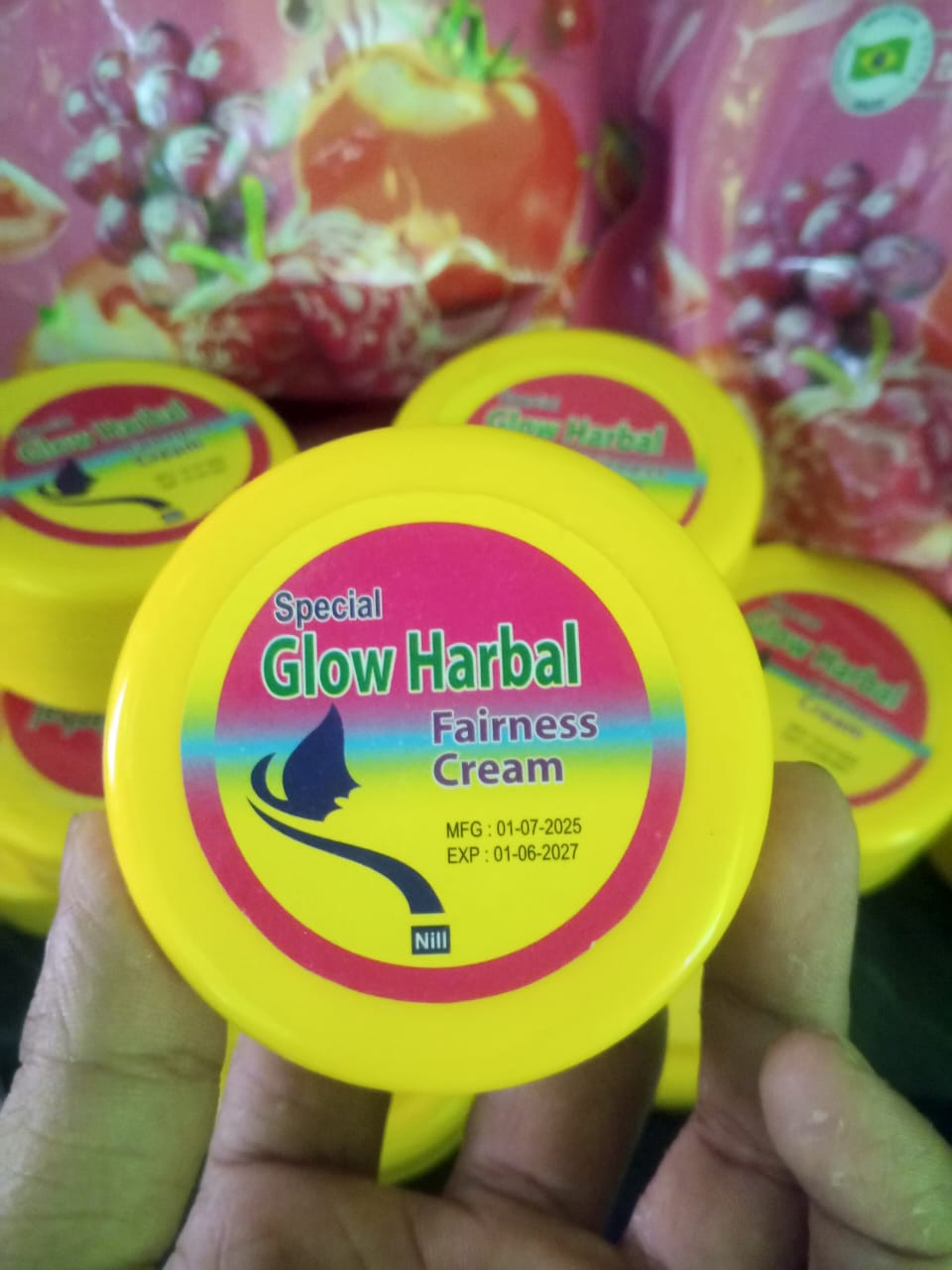 2 Pcs - Glow Herbal Fairness Cream